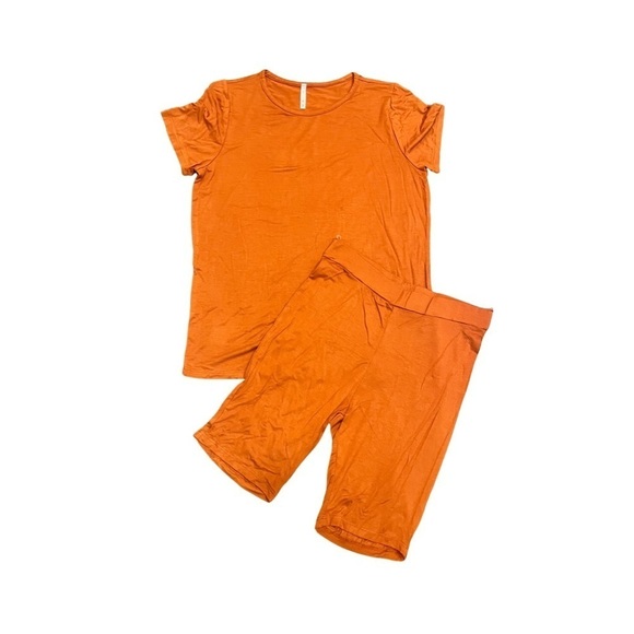 Rust Orange Short Set - Picture 2 of 4